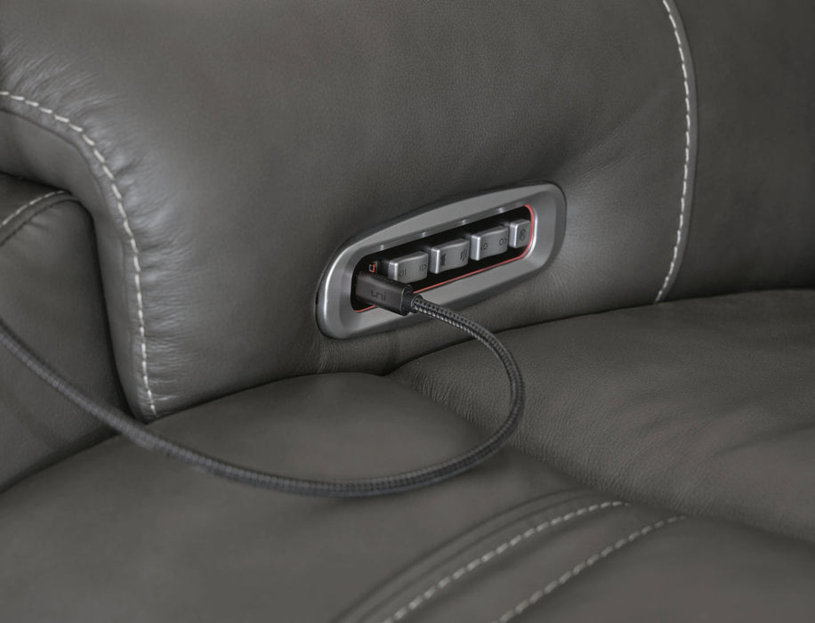 5Z-Harrenhurst Power Reclining Sectional
