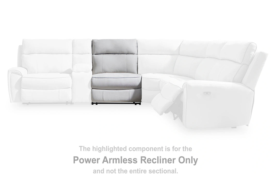 Grafton Pike Reclining Sectional with Storage Consoles