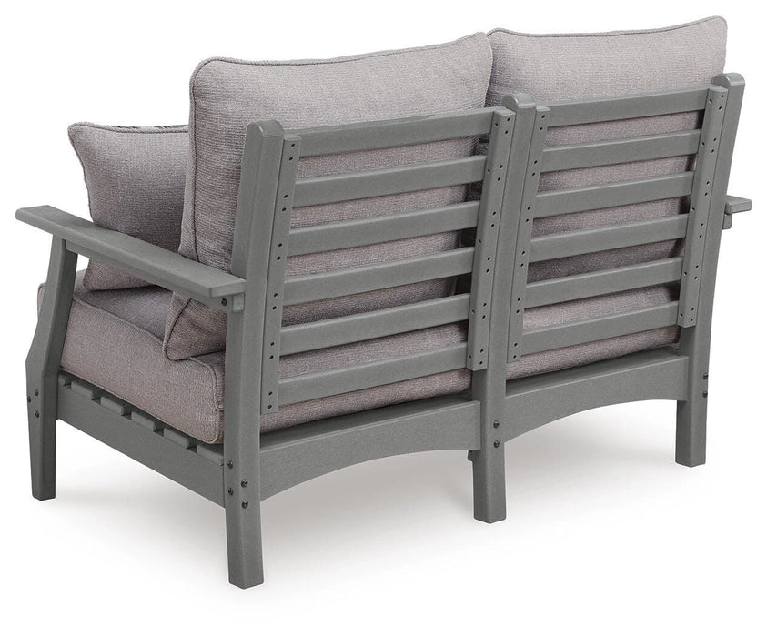 Lone View Bay Outdoor Loveseat with Cushion