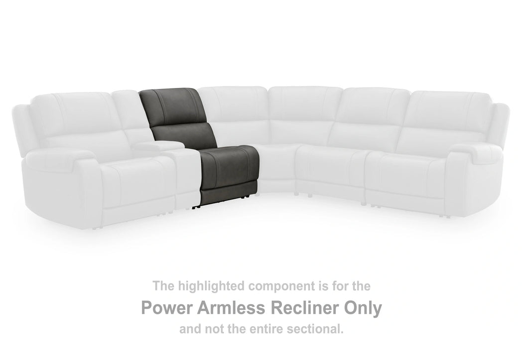 5Z-Harrenhurst Power Reclining Sectional
