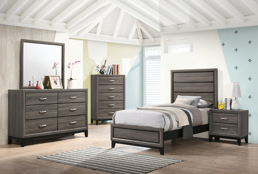 Watson Bedroom Set Grey Oak image