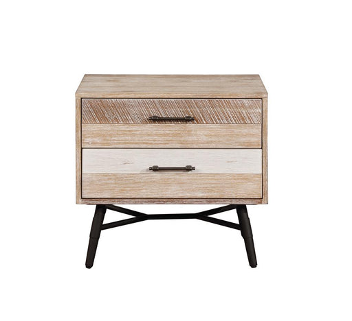 Marlow 2-drawer Nightstand Rough Sawn Multi image