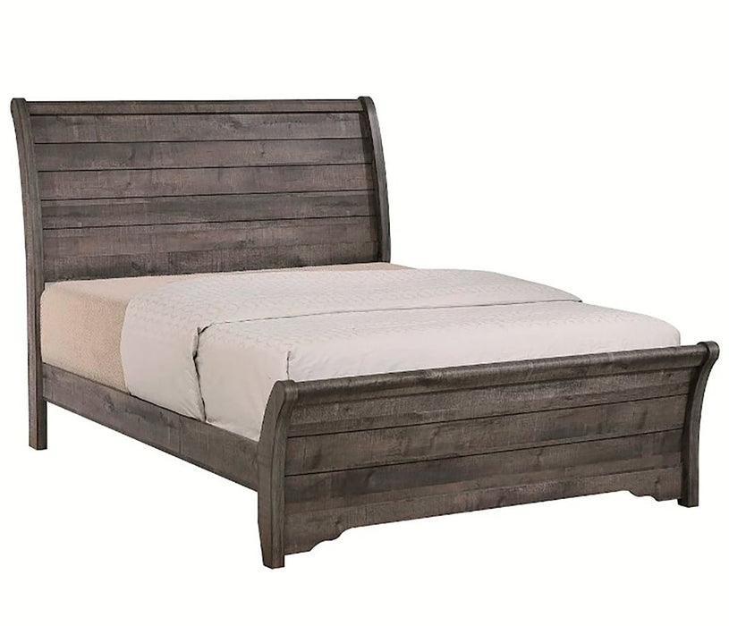 Crown Mark Furniture Coralee King Sleigh Bed in Gray B8100-K image