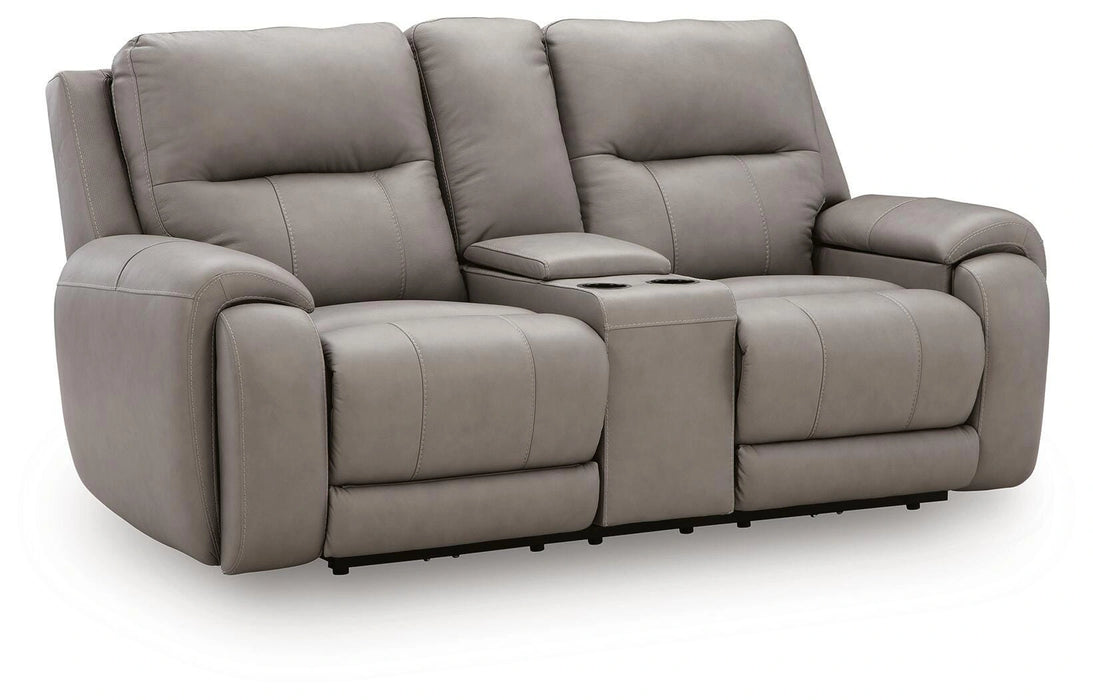 Trendsetter Power Reclining Loveseat with Audio Seating