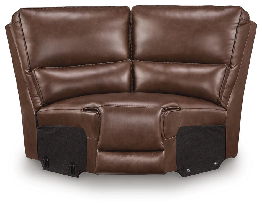 Silverbrooke Reclining Sectional with Storage Console