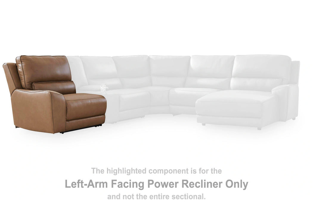 Silverbrooke Reclining Sectional with Chaise and Storage Consoles