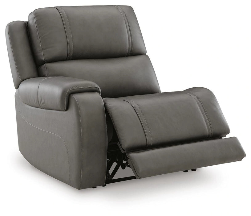5Z-Harrenhurst Power Reclining Sectional Loveseat