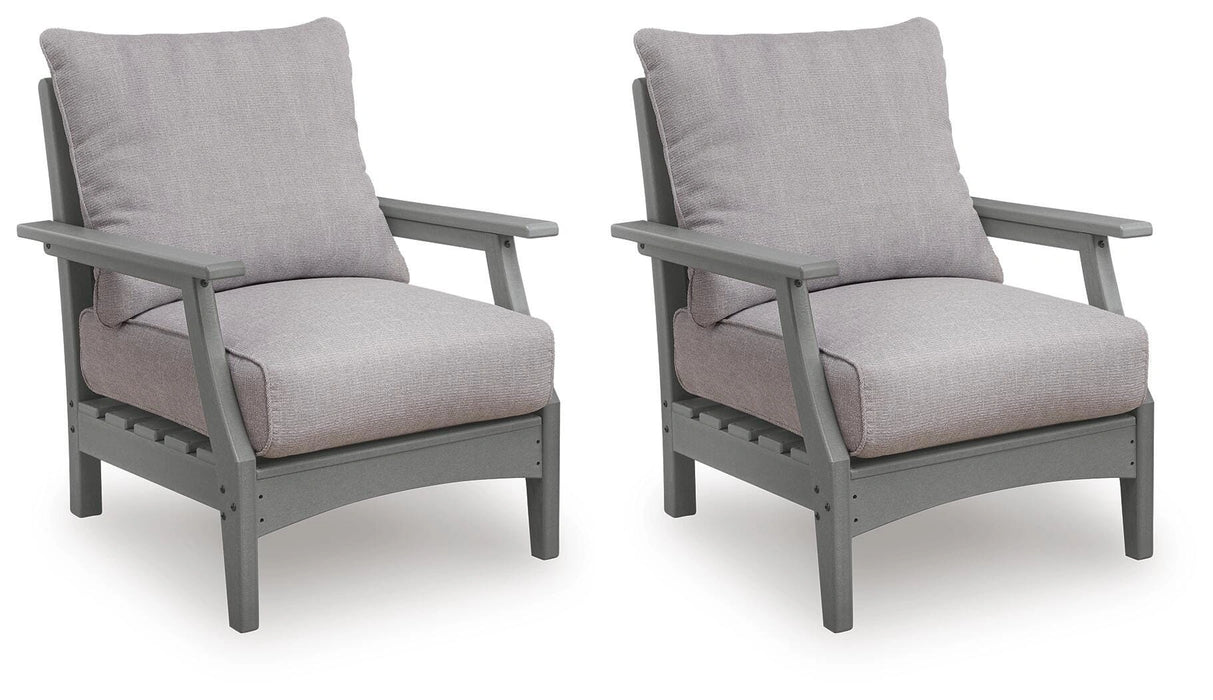 Lone View Bay Outdoor Lounge Chair with Cushion