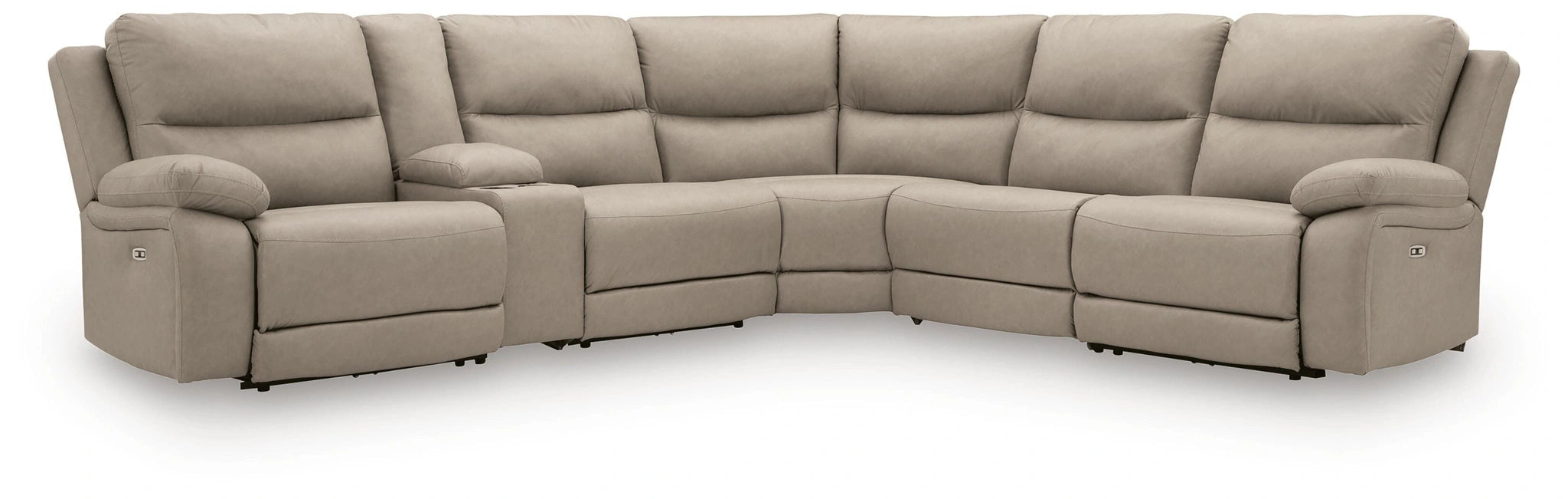Brannigan Reclining Sectional with Storage Console