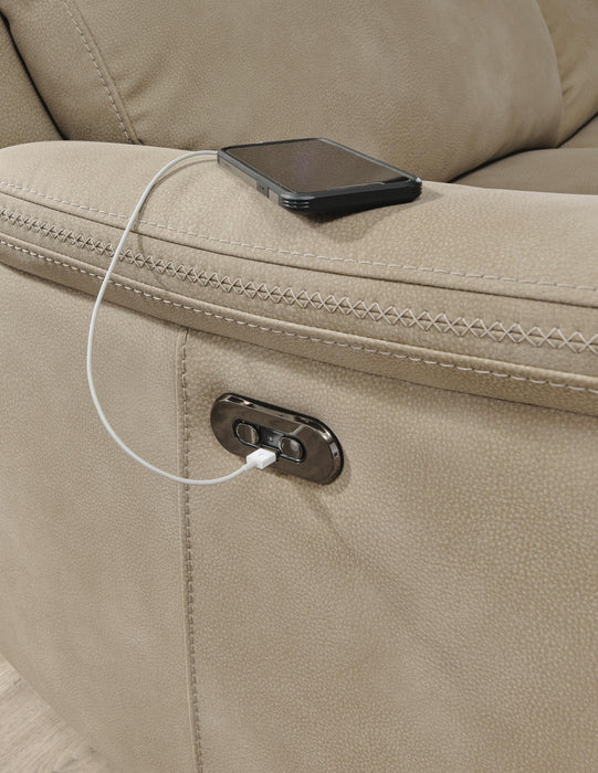 Next-Gen DuraPella Power Reclining Loveseat with Console