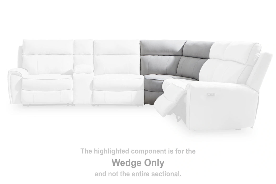 Grafton Pike Reclining Sectional with Storage Consoles
