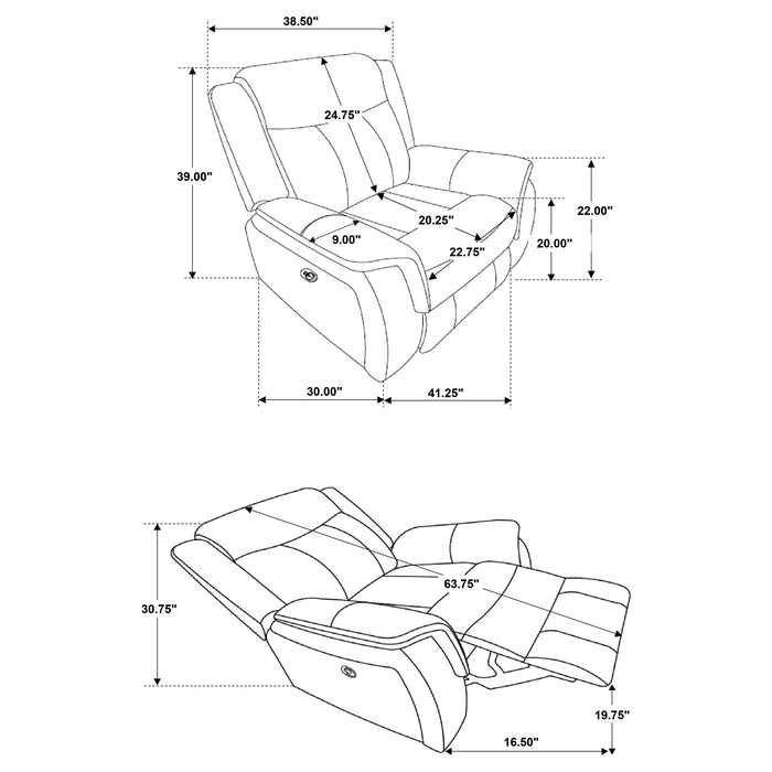 Lawrence Reclining Sofa Set