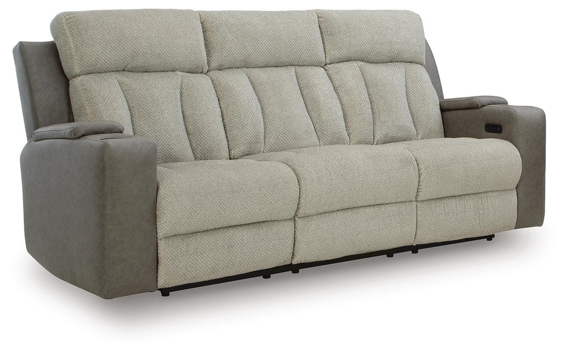 Stately Check Power Reclining Sofa