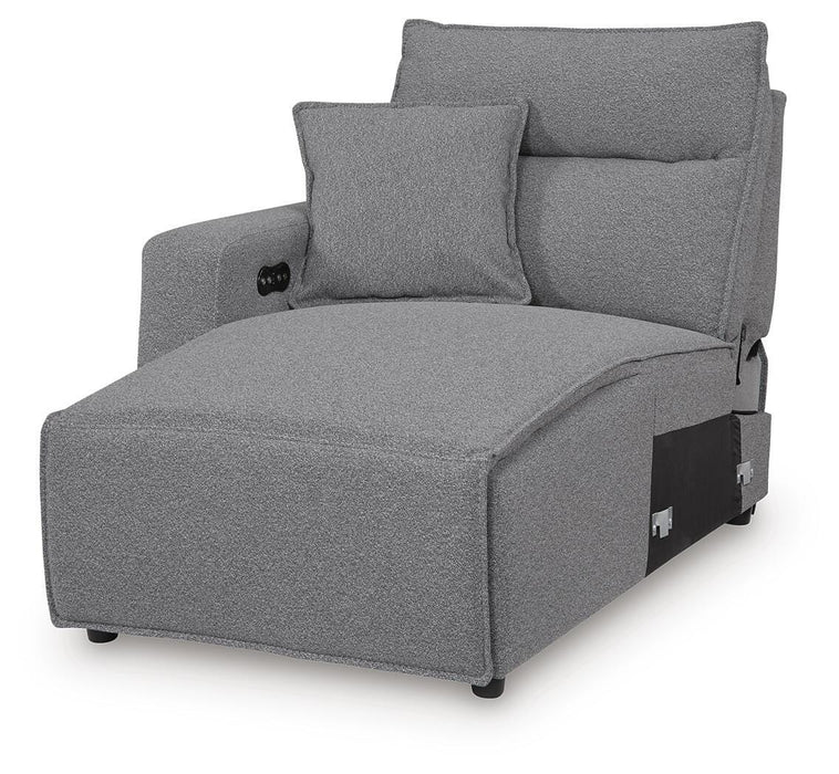 Modmax II Power Reclining Sectional with Chaise and Audio Consoles