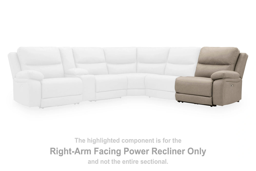 Brannigan Reclining Sectional with Storage Console