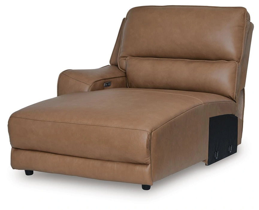 Silverbrooke Reclining Sectional with Chaise and Storage Consoles