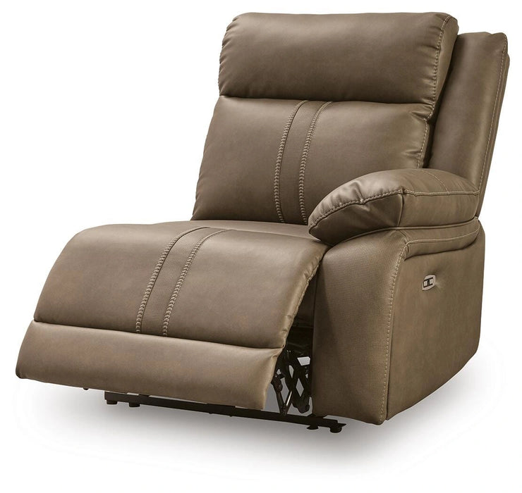 Max-Media Power Sectional Reclining Sofa