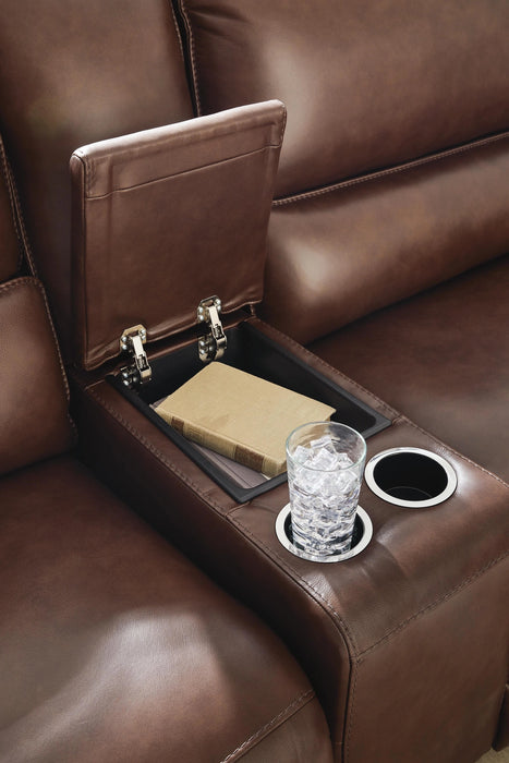 Silverbrooke Reclining Sectional with Storage Consoles
