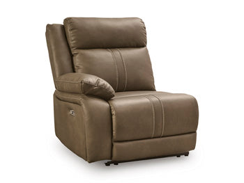 Max-Media Power Reclining Sectional Loveseat