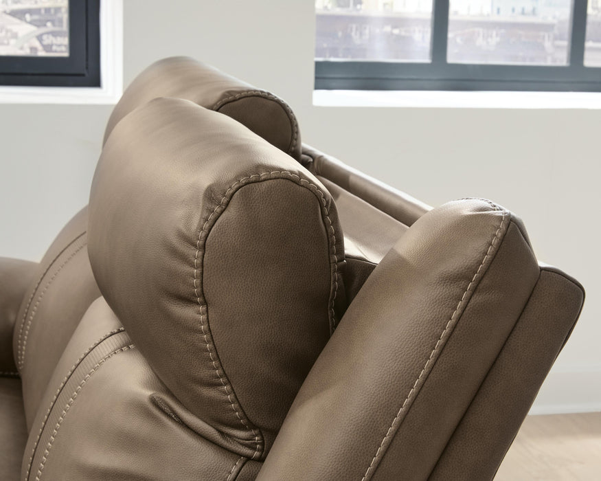Max-Media Power Sectional Reclining Sofa