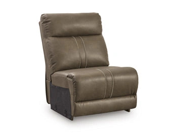 Max-Media Power Reclining Sectional with Audio Console