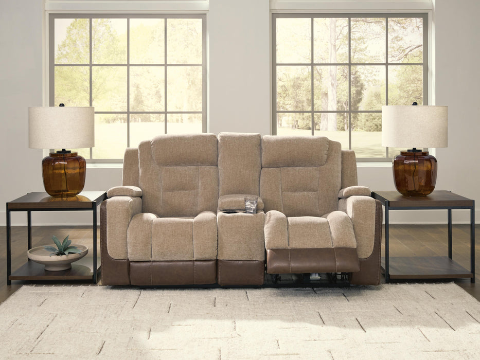 Ultimax Power Reclining Loveseat with Console