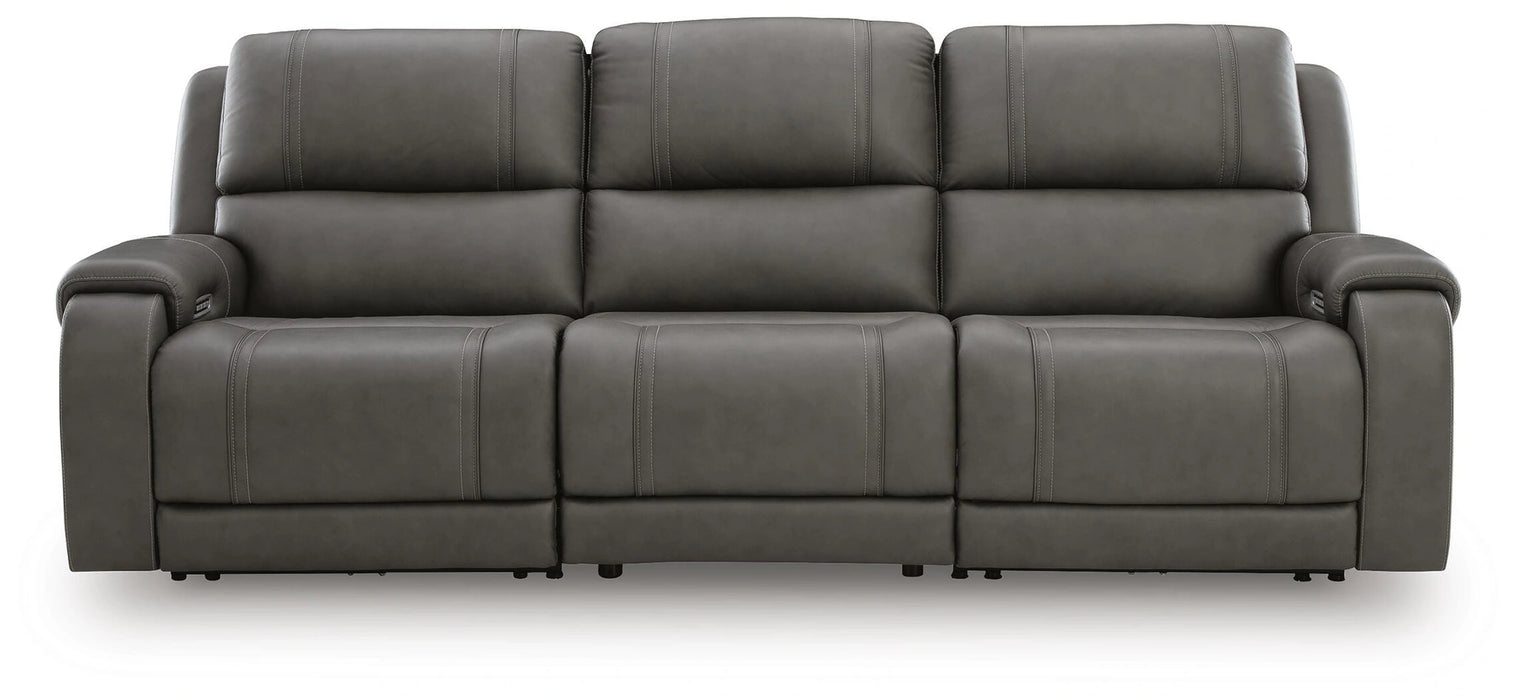 5Z-Harrenhurst Power Sectional Reclining Sofa