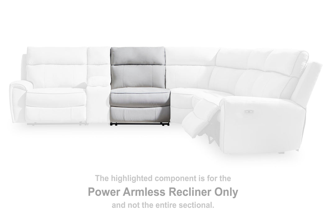 Grafton Pike Reclining Sectional with Storage Console