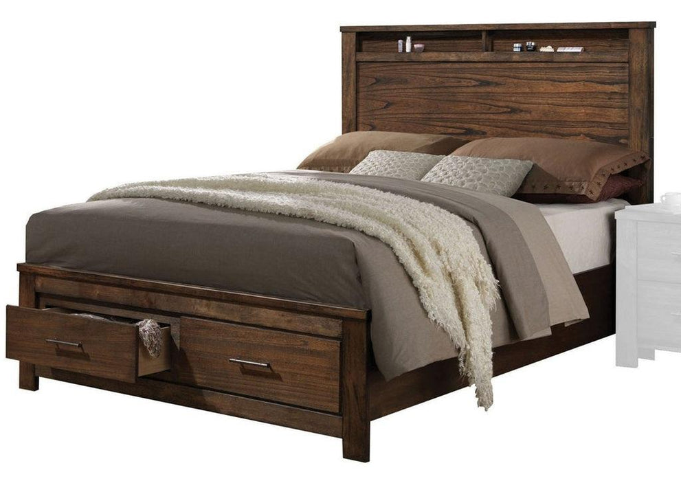 Acme Merrilee Queen Storage Bed in Oak 21680Q