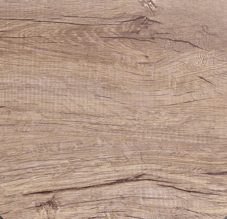 Malai Weathered Light Oak & Chrome Coffee/End Table Set (3Pc Pk)