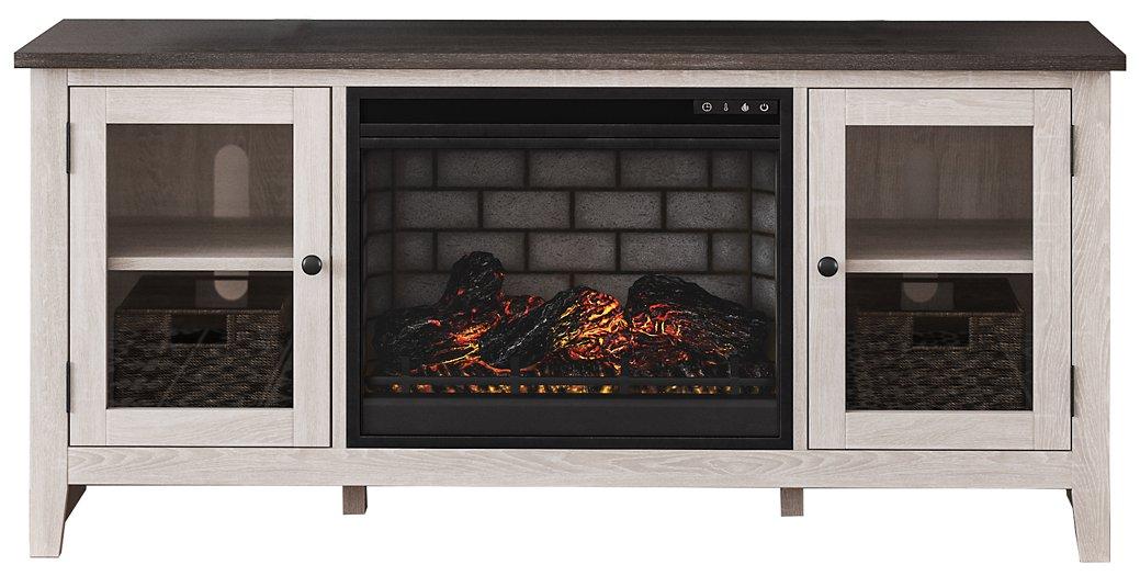 Dorrinson 60" TV Stand with Electric Fireplace image