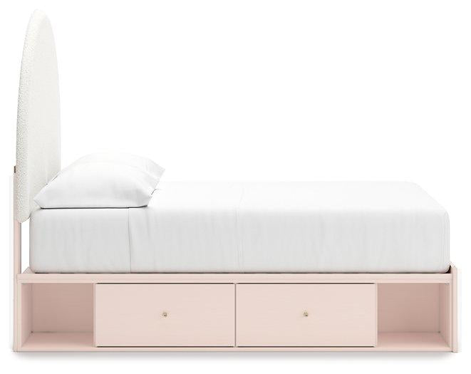 Wistenpine Upholstered Bed with Storage