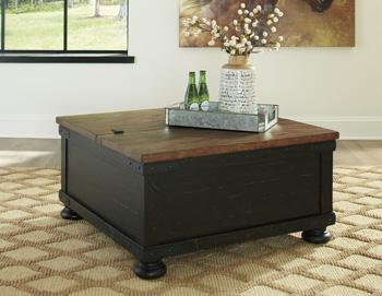 Valebeck Coffee Table with Lift Top