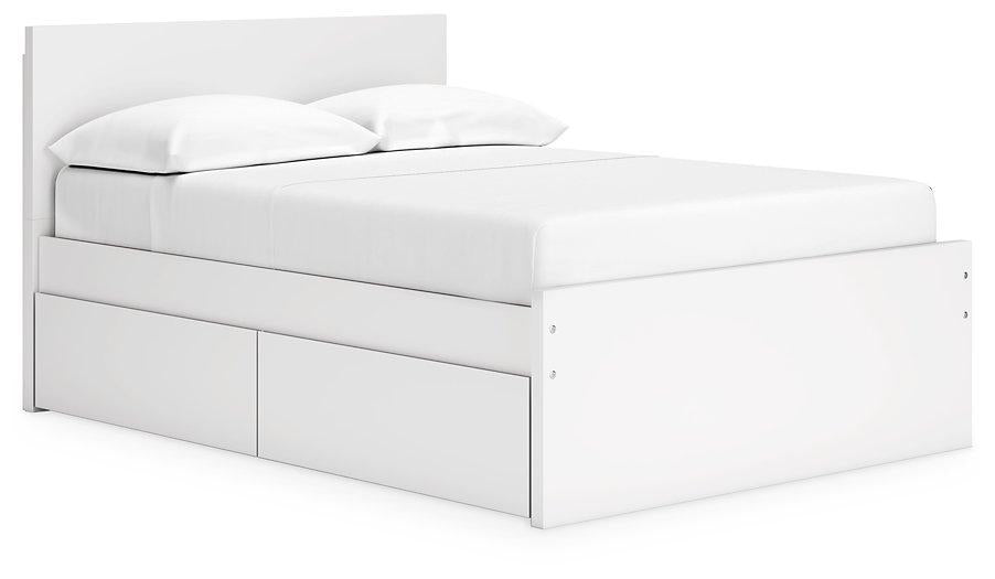 Onita Panel Bed with 2 Side Storage