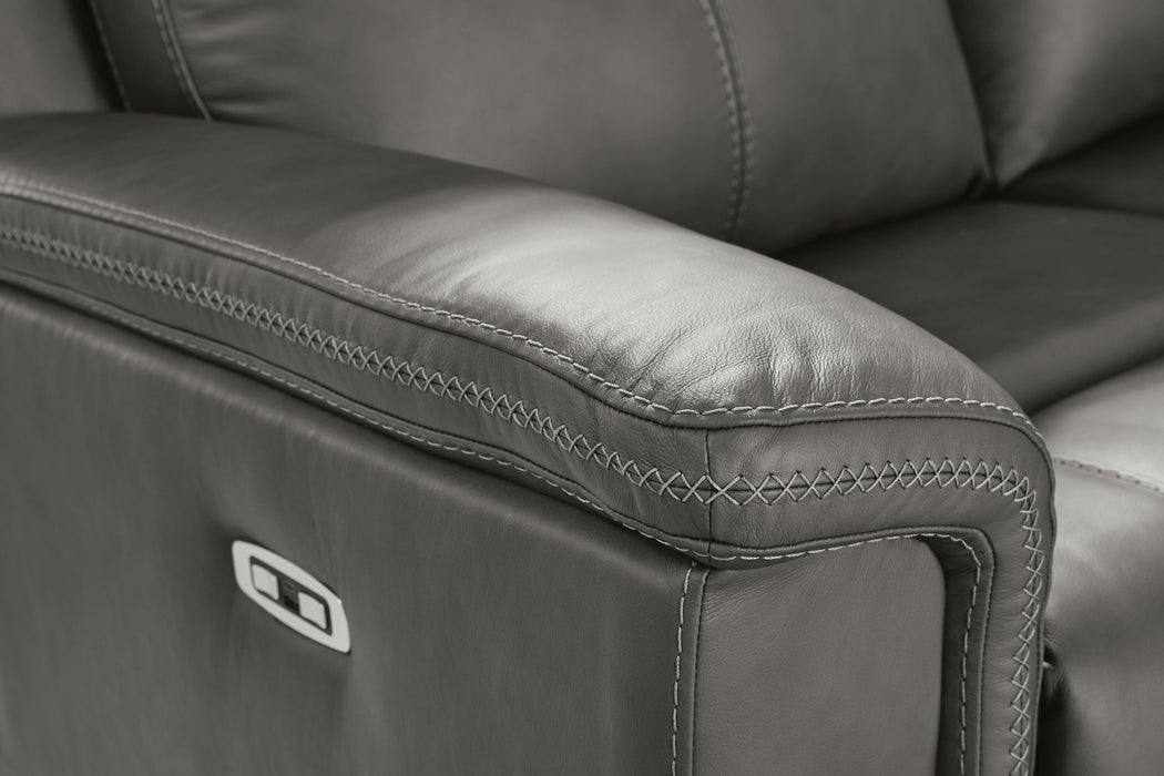 Beryton Power Reclining Loveseat with Console