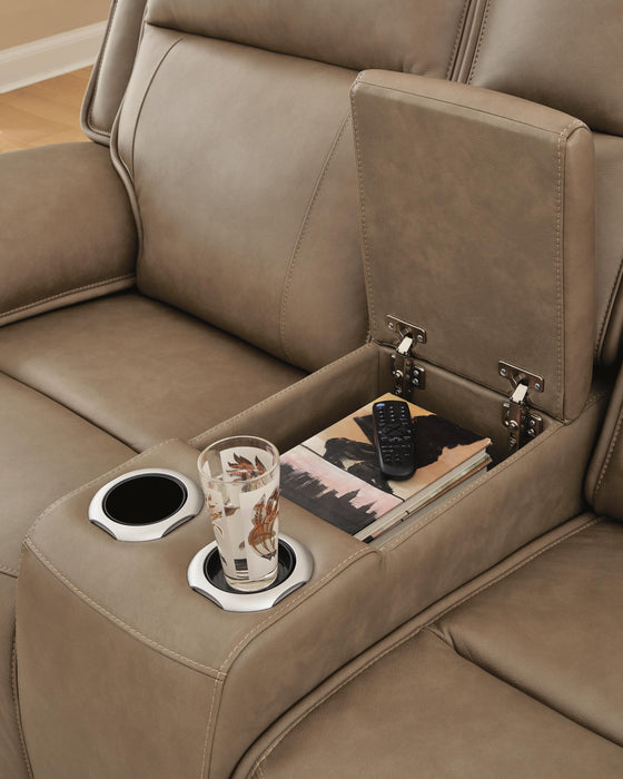 Malcesine Power Reclining Loveseat with Console