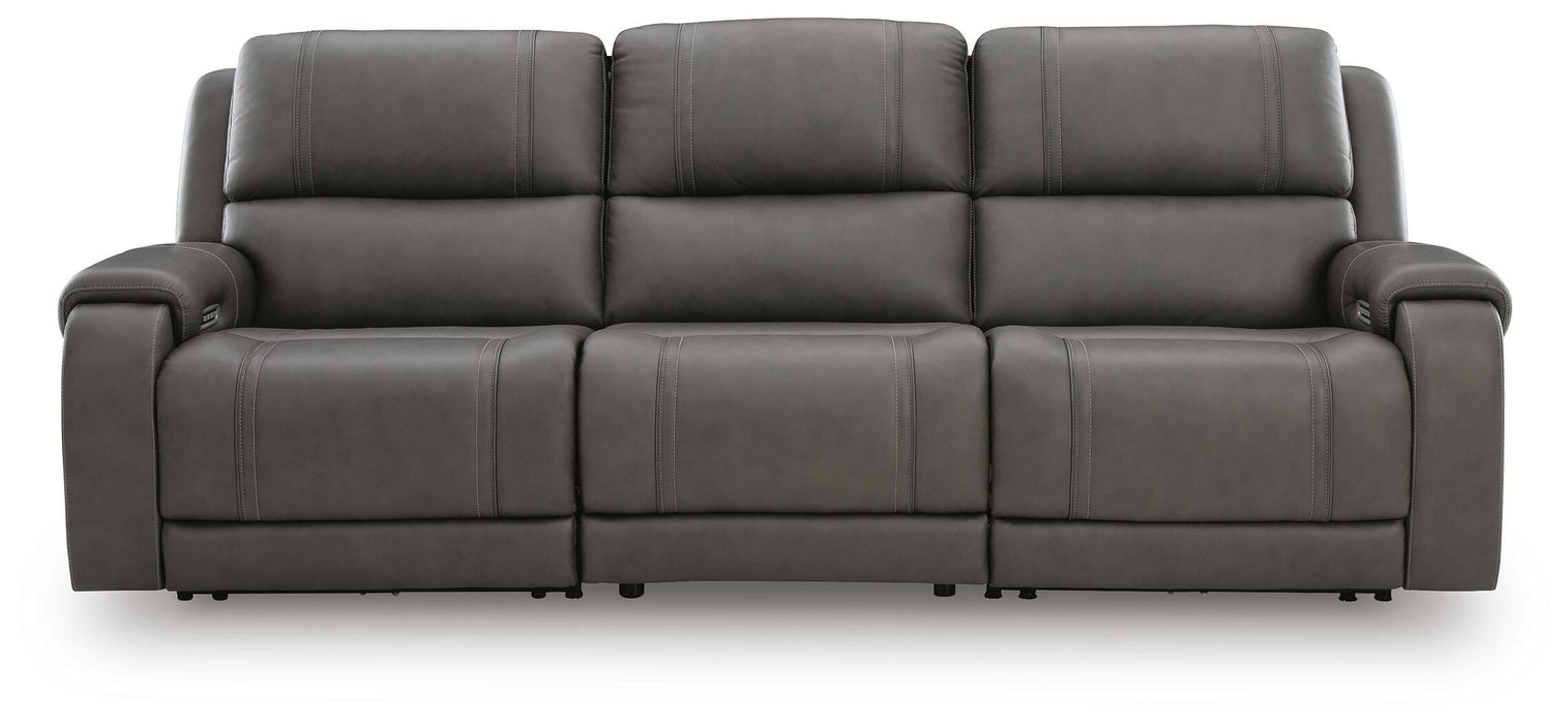 5Z-Harrenhurst Power Sectional Reclining Sofa