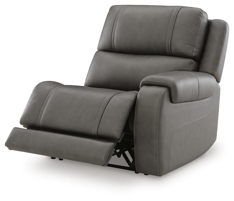 5Z-Harrenhurst Power Sectional Reclining Sofa