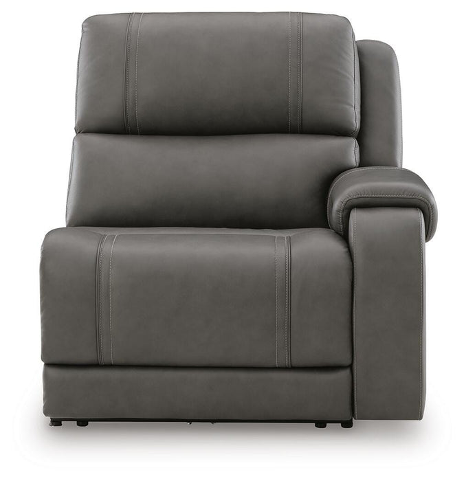 5Z-Harrenhurst Power Sectional Reclining Sofa