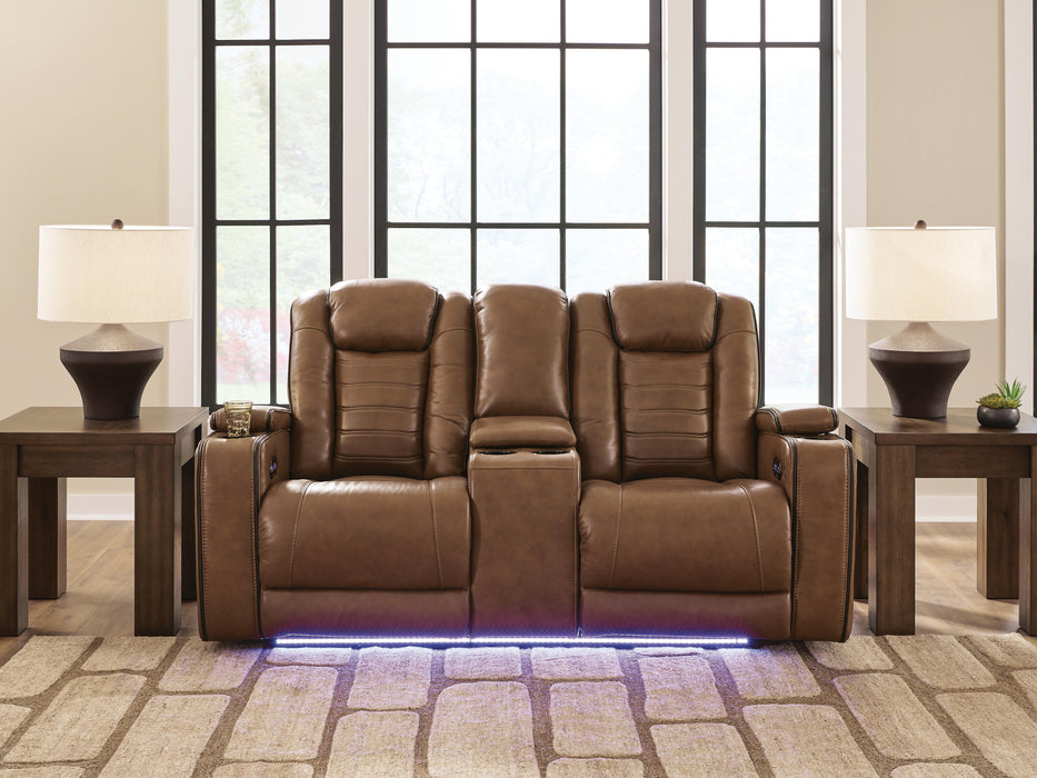 Metro Oasis Power Reclining Loveseat with Console