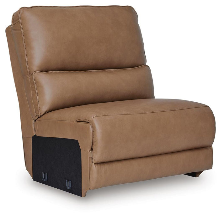 Silverbrooke Reclining Sectional with Chaise and Storage Consoles