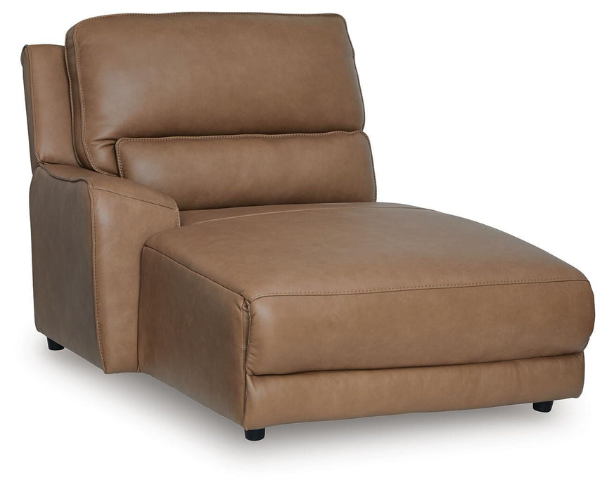 Silverbrooke Reclining Sectional with Chaise and Storage Console