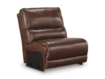 Silverbrooke Reclining Sectional with Chaise and Storage Console