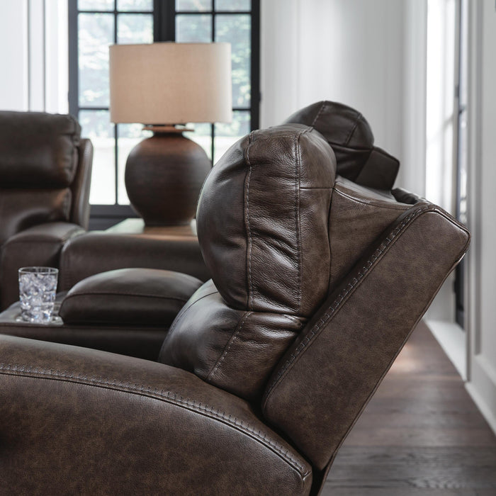 Beadel Power Reclining Loveseat with Console