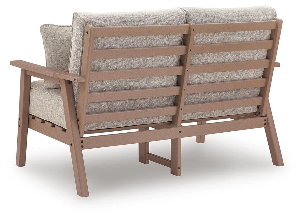 Cliffs Beach Outdoor Loveseat with Cushion