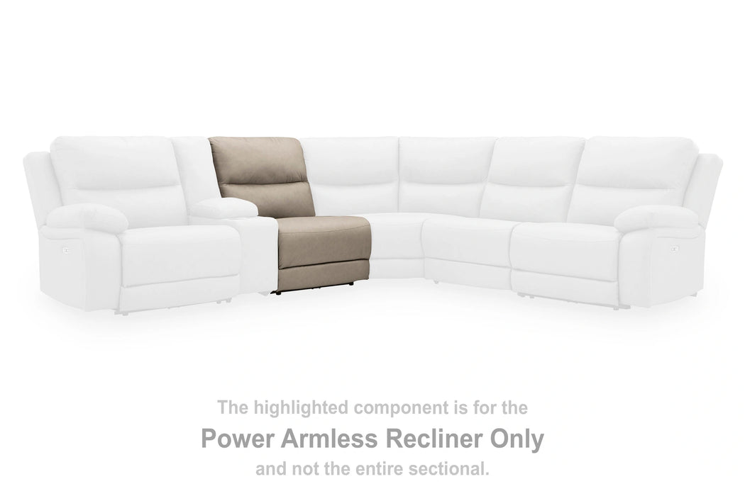 Brannigan Reclining Sectional with Storage Console
