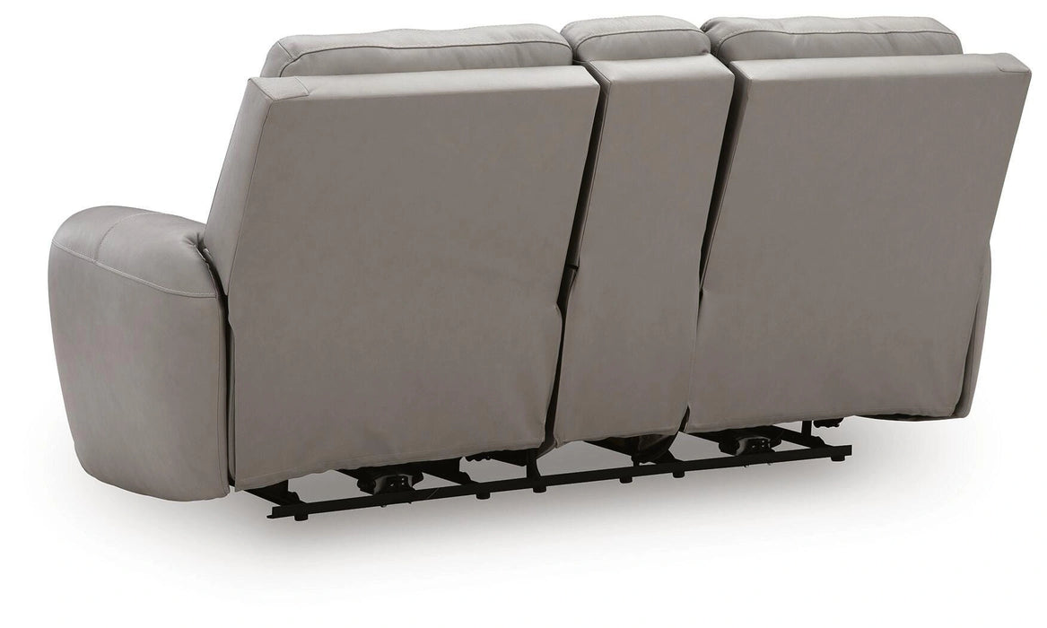 Trendsetter Power Reclining Loveseat with Audio Seating