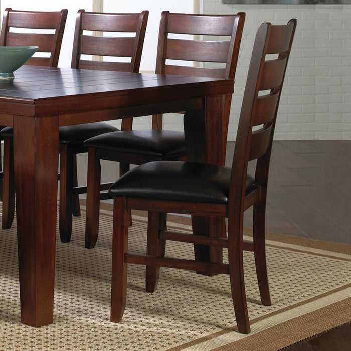 Crown Mark Bardstown Side Chair in Espresso (Set of 2)
