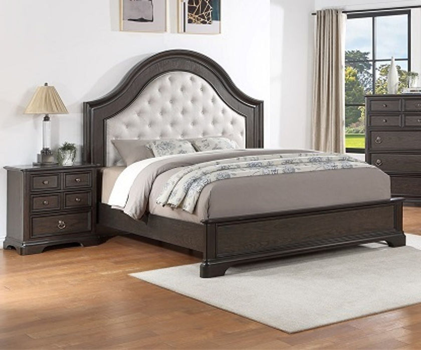 Crown Mark Furniture Duke King Bed in Dark Brown image