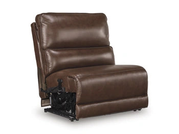 Silverbrooke Reclining Sectional with Chaise and Storage Consoles